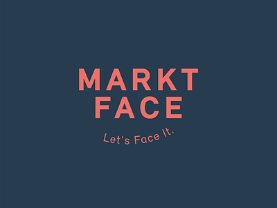 MARKT FACE branding claim logo