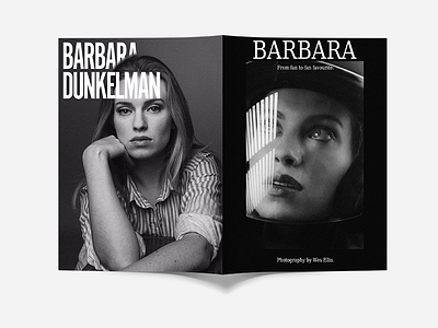 Barbara Dunkelman Magazine design print