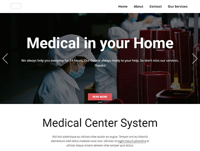 Medical Web ui
