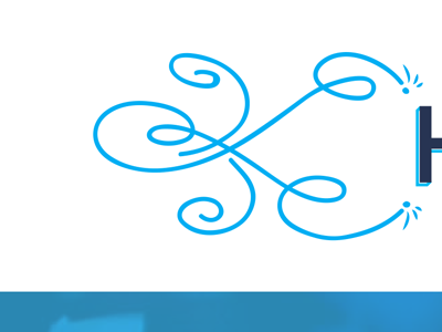 Flourish element flourish holding illustration logo vector