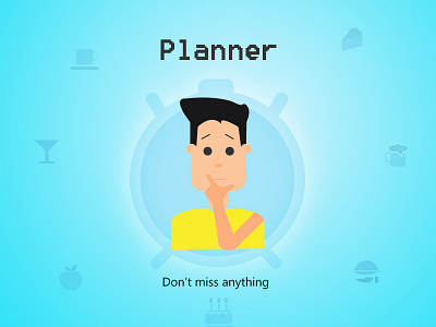 Planner Mobile App illustrator mobileapp photoshop planner