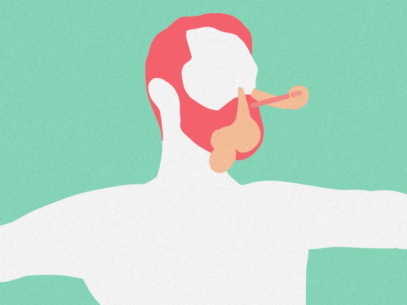 man who smokes 2d animatecc animation beardman cel design motion smoke