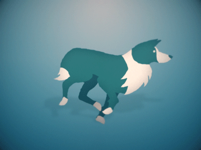 Dog Run Cycle 2d after effects animation dog motion