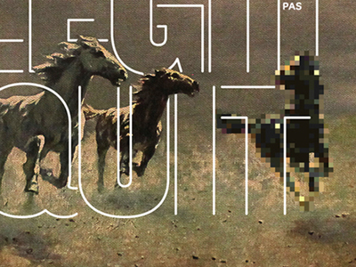 2Legit2Quit - Tu l'sais pas album cover horses music pixels