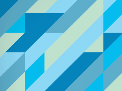 Pattern diagonal geometrical shades of blue