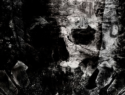 You Are Mine abstract art blackandwhite dark dark art digital painting drawing skull skull art