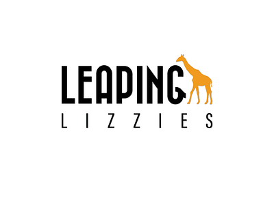 Leaping Lizzies branding design illustration illustrator logo typography vector