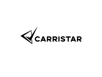 Carristar design illustrator logo typography vector