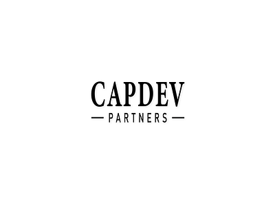 CAPDEV Partners design illustrator logo typography vector