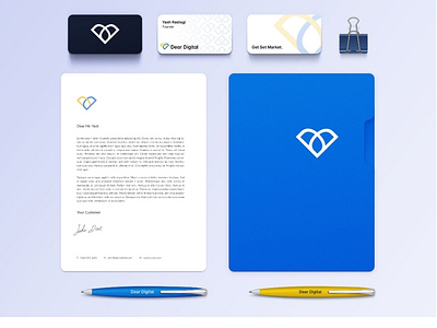 Dear Digital Logo and Brand Identity