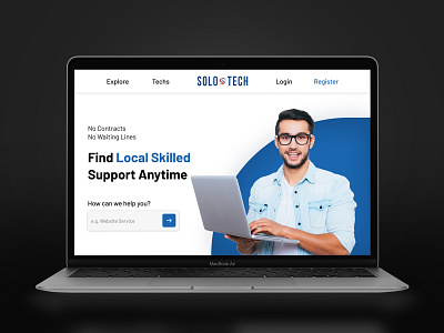 SoloTech Landing Page