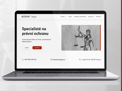 Law company website