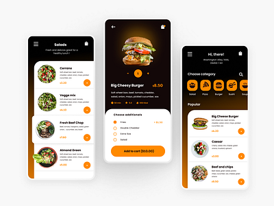 Food App - UI concept