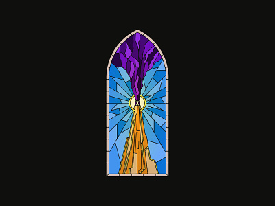 stainted glass 002 affinity designer church colors fear illustration lines pride pride and fear stained glass window wisdom
