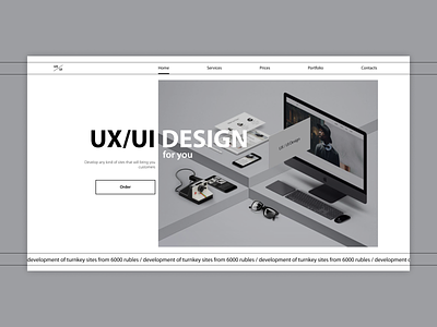 UX/UI Design design figma logo ui uiux web-design