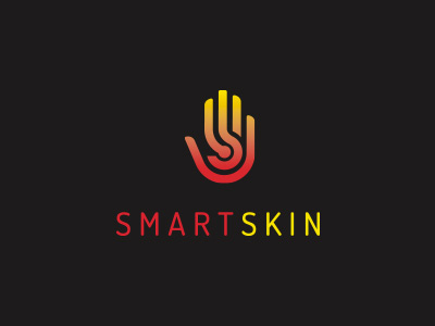 Smart Skin Logo identity logo smart skin start up