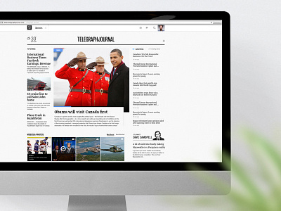 Online Newspaper Design