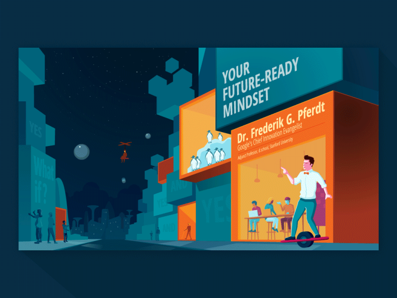 Intro slide for Future-Ready Mindset