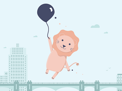 Cutie Lion, balloon series #3