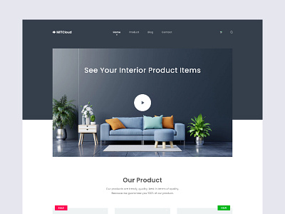 Interior E-commerce Website Design e commerce landing page e commerce landing page design e commerce website e commerce website design e commerce website ui interior design interior e commerce website interior landing page interior landing page design ui design ui landing page ui landing page design