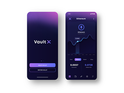 Vault X - Crypto Wallet