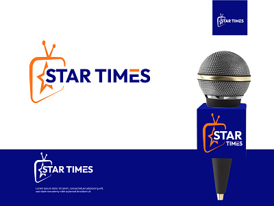 times logo, star times logo, news logo agency logo best logo branding design designer dribble flat graphic design illustration logo logo maker minimal news logo tv logo ui vector vintage