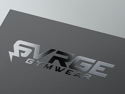 SVRGE Matte Logo branding design illustration logo matte mockup typography vector
