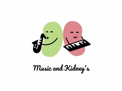 Music And Kidneys - Logo beans kidneys logo music