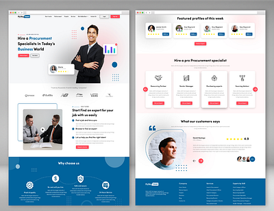 Procurement Website Design procurement website design ui ux website design
