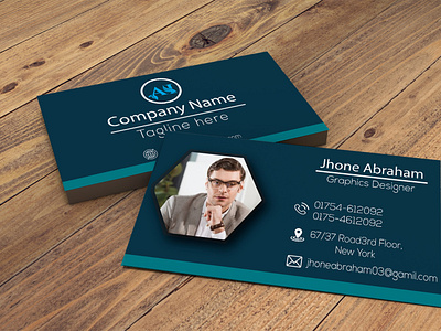 I will do professional unique minimal business card & logo.