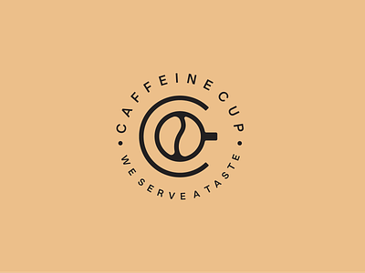 Caffeine Cup - F&B Business beans branding cafe coffee coffee shop egypt logo restaurant
