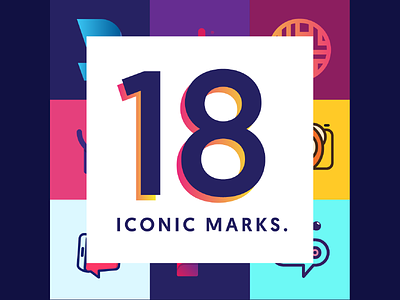 Iconic Marks - 2018 brands icons ideas logos