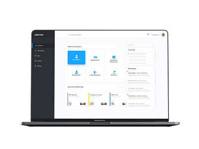 ERP Dashboard - UI/UX Design