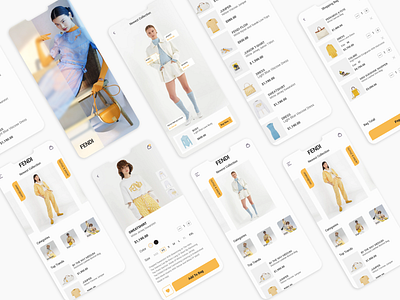 Fashion concept mobile app