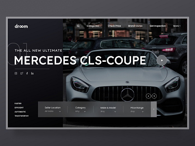 Luxury Car Dealer Website Design