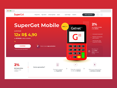 SuperGet - UIBoost app design figma ui