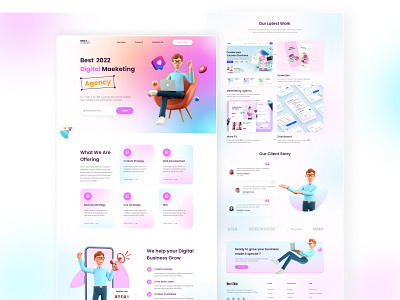 Digital Marketing Agency - Landing Page