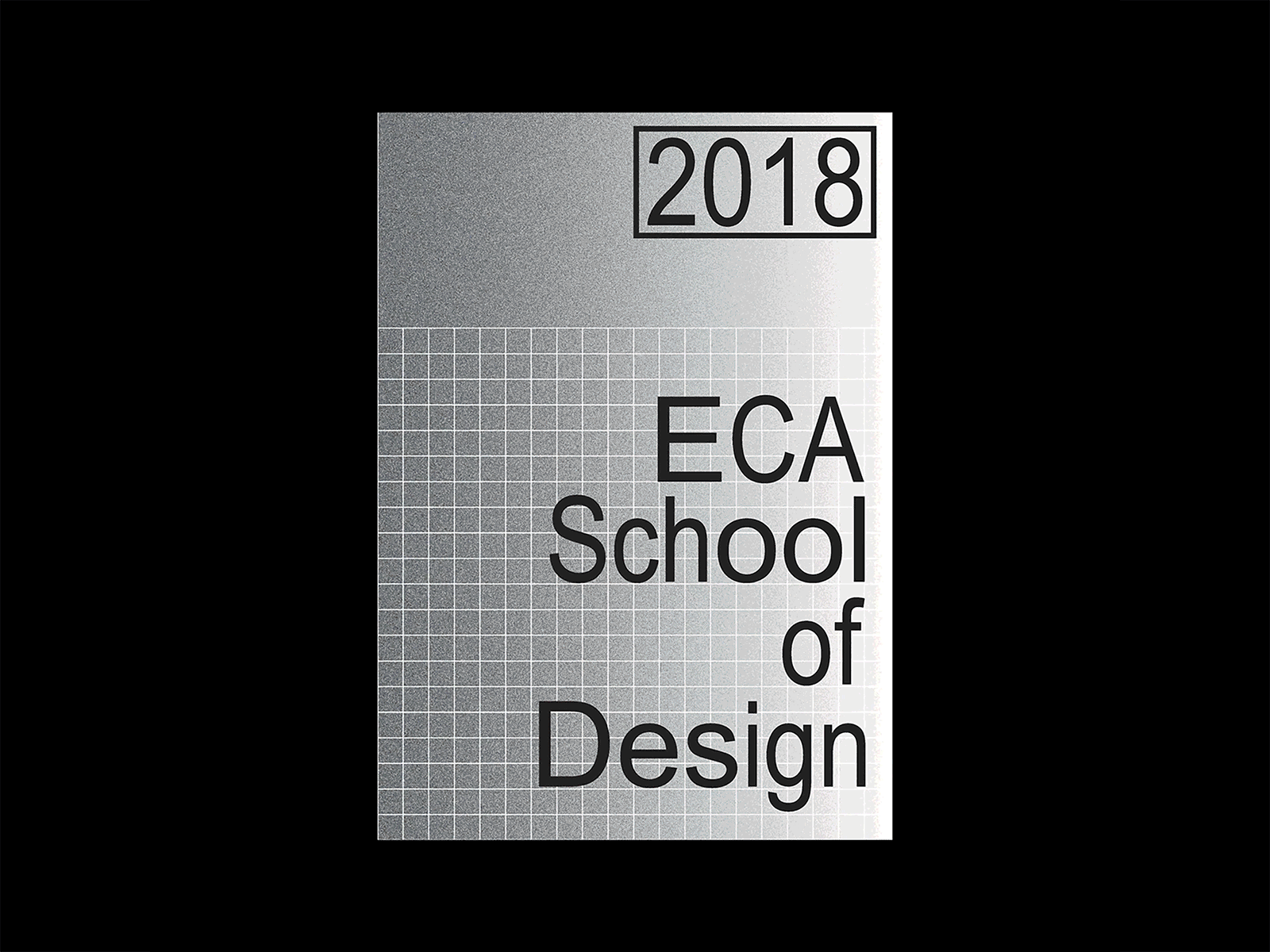 ECA Degree Show Catalogue, 2018 catalogue degree eca edinburgh event exhibition industrial print scotland student