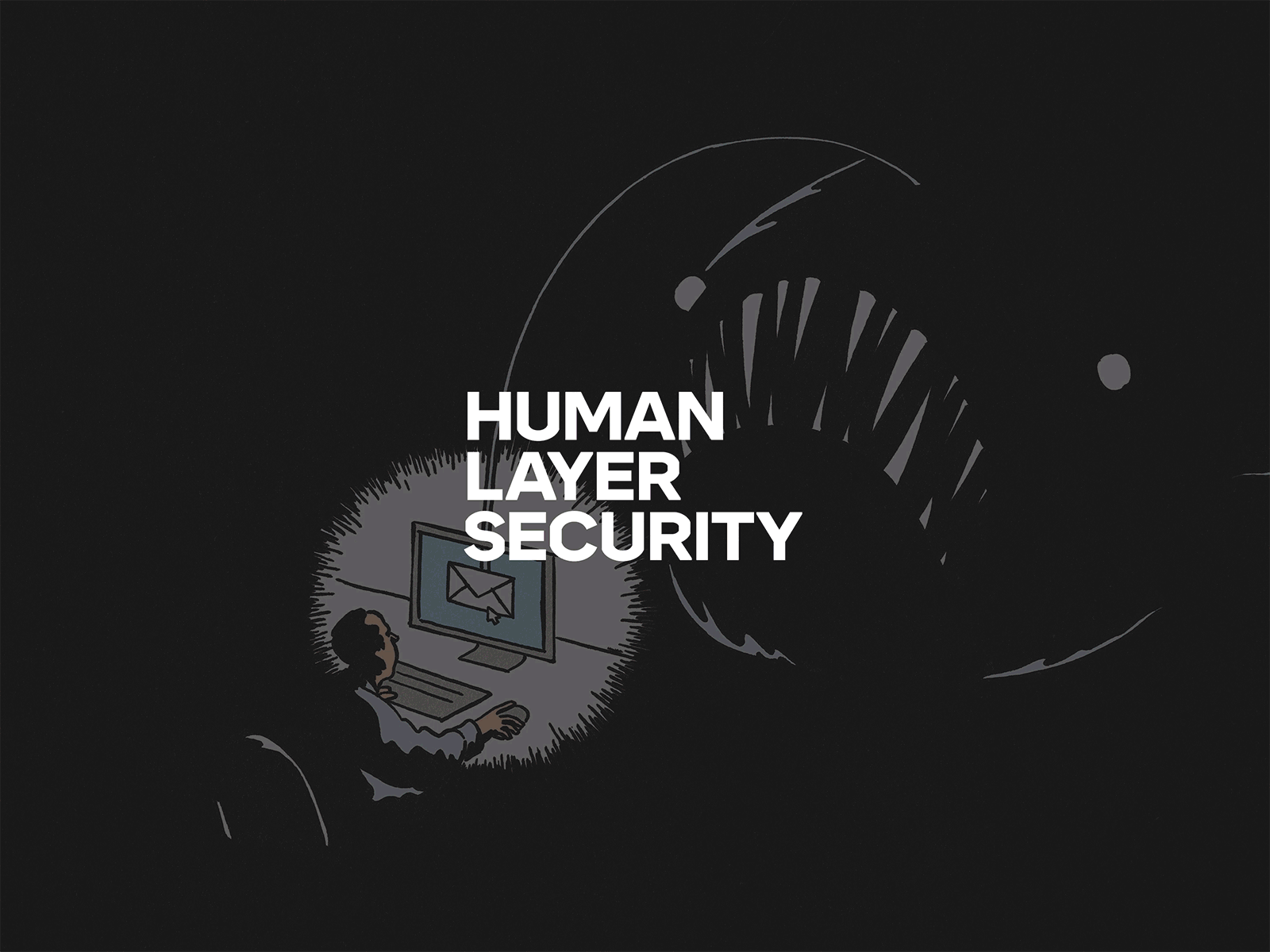 Human Layer Security — Online Cybersecurity Magazine b2b branding cybersecurity editorial identity illustration logo magazine technology