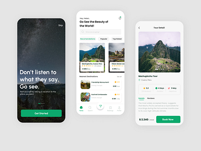 Travel App ✈️ app balance design minimalist tourism travel travel app travelling ui ux vacation