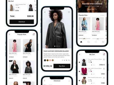 Fashion eCommerce App by Elene Natchkebia on Dribbble