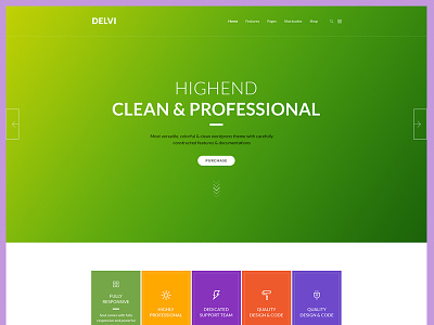 Web Design for Corporate Business (WIP) agency business corporate delve gradient
