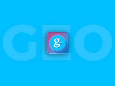 GEO Plus App Icon Design app icon app landing branding logo