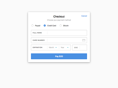 Credit Card Checkout