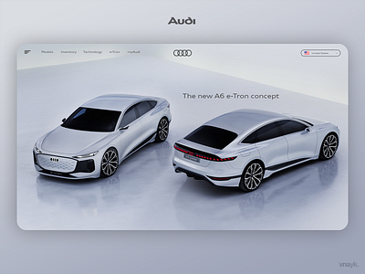 Audi Website - UI Re-design