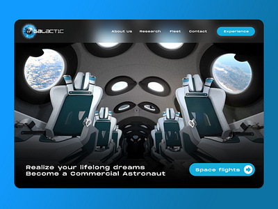 Virgin Galactic - Website UI blue design galactic graphic design logo nasa space space illustration spacex ui ux ui ux design ui design ui ux uidesign uiux user interface virgin web ui website website ui