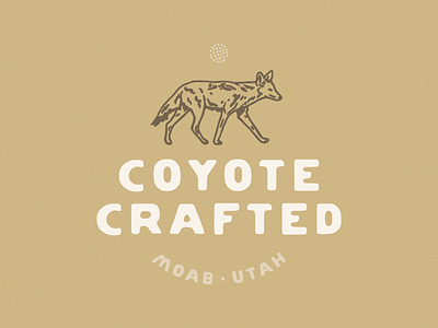 Coyote Crafted Logo by Abby Leighton