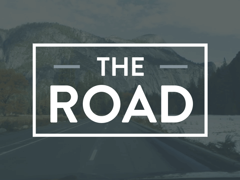 The Road // Travel Blog blog brand identity design logo travel