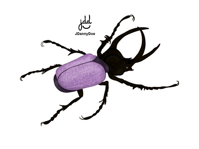 Escarabajo Rinoceronte art arte ciencia design dibujo dibujos diseño illustration ilustraciondigital jr photoshop