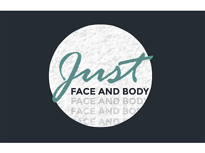Just Face And Body, Branding brand design label product